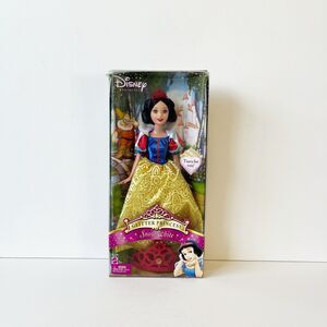 2005 Disney Princess Glitter Princess Snow White Doll W/ Tiara New In Box